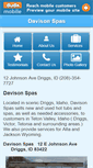 Mobile Screenshot of davisonspas.net